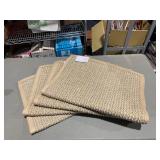 Natural Fiber Beige Doormats