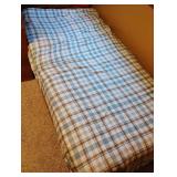 Two Twin Size Comforters and One Set of Twin Size Sheets