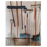 Large Lot of Yard Tools/Hand Tools