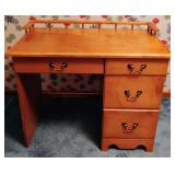 Four Drawer Maple Desk