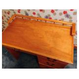 Four Drawer Maple Desk