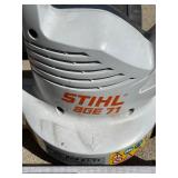 Lawn Care LOT - Stihl BGE Blower w/ Attachments and B&D Weed Trimmer