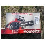 Homelite 9 amp 14"  Electric Chainsaw