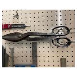 Large Hand Tool LOT - Hand Saws, Pipe Wrenches,