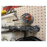 Large Hand Tool LOT - Hand Saws, Pipe Wrenches,