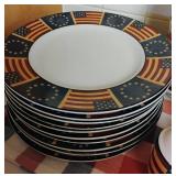 Liberty Coventry Genuine Stoneware Plates, Bowls, Coffee Cups