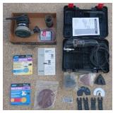 Porter Cable Power Tool LOT - Oscillating Sander and 5" Random Orbit Sander