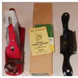 Stanley No.8 Cabinet Scraper and Sears Plane