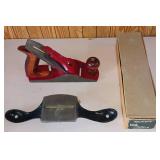 Stanley No.8 Cabinet Scraper and Sears Plane