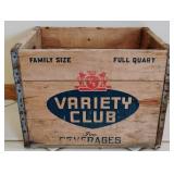 Vintage Crate - Hires RJ Root Beer and Variety Club Beverages (LOT 2 of 2)