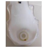 Fostoria Opalescent Art Glass Candle Holder