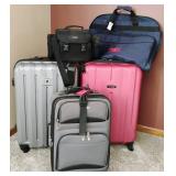 Five Piece Luggage LOT
