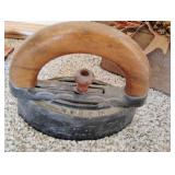 Eleven Piece Home Decor LOT -  Framed Pictures, Vintage Iron