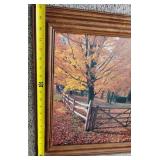 Eleven Piece Home Decor LOT -  Framed Pictures, Vintage Iron