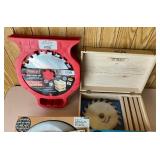 Circular Saw Blade LOT - Freud Pro Dado Set, Craftsman Saw Blades, Delta