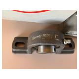 Dowling Jig, Pair of Pillow Block Bearings, Craftsman Viscosimeter, 1/8" Steel Stamp Letters