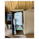 Dowling Jig, Pair of Pillow Block Bearings, Craftsman Viscosimeter, 1/8" Steel Stamp Letters