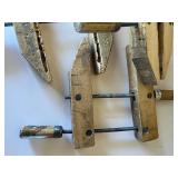 LOT of Five Jorgeson 10" Wood Clamps