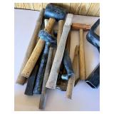 Hand Tool LOT - Rubber Mallet, Dead Blow Hammer, Turnbuckles