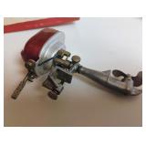 Vintage Electric-Powered Wooden Toy Boat w/ International Models Inc. Outboard Motor DC Powered