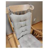 Living Room LOT - Rocking Chair, Side Table, Lamp and Magazine Rack