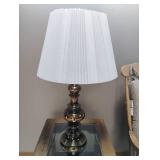 Living Room LOT - Rocking Chair, Side Table, Lamp and Magazine Rack