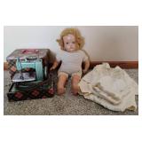 Betsy Ross miniature electric sewing machine, model 707, manufactured by Gibraltar MFG. Co., Inc. in Jersey City, N.J.