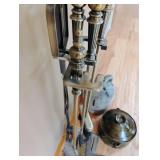 Brass Fireplace Tools, Vintage and Antique Jug Crock