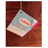 MCM Lane Cedar Chest with Key and Vintage Hamper