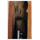 Vintage Electric-Powered Wooden Toy Boat w/ International Models Inc. Outboard Motor DC Powered