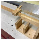 Shop Made Chop Saw Fence System