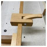 Shop Made Chop Saw Fence System