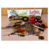 Plastic Lufkin Countertop Sign, Vintage 6