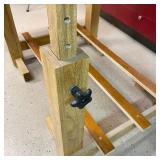 Adjustable Height Woodworkers Bench