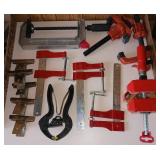 Clamp LOT - Bessey Angle Clamp, C-Clamp