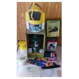 Fishing and Camping LOT - Coleman Lantern 228F with Case