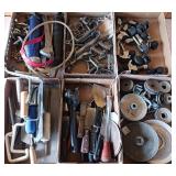 Trowels, Scrapers, Pulleys, Hardware