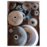 Trowels, Scrapers, Pulleys, Hardware