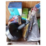 Paint and Outdoor LOT - Paint Brushes, Rollers, Spray Paint, Weed Trimmer Cutting Line