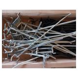 Peg Hooks, Streater Shelf Brackets, Hardware