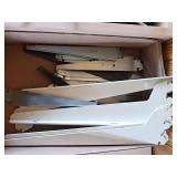 Peg Hooks, Streater Shelf Brackets, Hardware