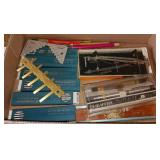 Crafters Tool LOT - Large Cutting Mats, Rulers, Compass