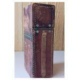 Vintage MSA Mine Safety Appliances Test Kit Leather Box Only