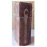 Vintage MSA Mine Safety Appliances Test Kit Leather Box Only