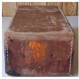 Vintage MSA Mine Safety Appliances Test Kit Leather Box Only