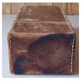 Vintage MSA Mine Safety Appliances Test Kit Leather Box Only