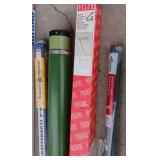 Light Bulbs, Plastic Sheeting, Screen