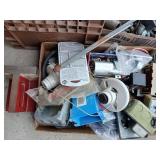 Handymans LOT - HD Drawer Slides, Galvanized Pipe Fittings, Electrical Box