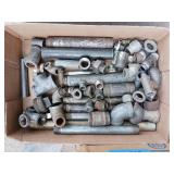 Handymans LOT - HD Drawer Slides, Galvanized Pipe Fittings, Electrical Box