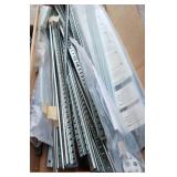 Handymans LOT - HD Drawer Slides, Galvanized Pipe Fittings, Electrical Box